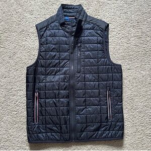 Tommy Hilfiger Blue Quilted Puffer Vest